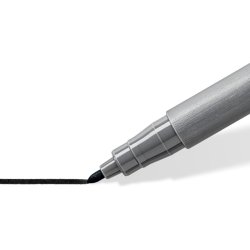 Staedtler fiber pens - Pigment arts st - intens sort - 2 stk.